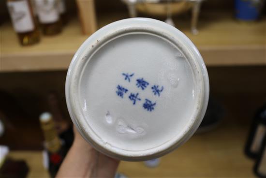 A collection of Chinese blue and white ceramics